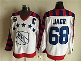 NHL All Star #68 Jaromir Jagr White CCM Throwback 75TH Stitched NHL Jerseys,baseball caps,new era cap wholesale,wholesale hats